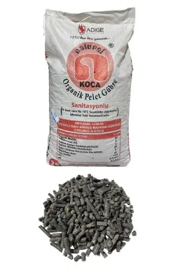 Naturel Sanitasyonlu Organik Pelet Tavuk Gübresi 25 Kg