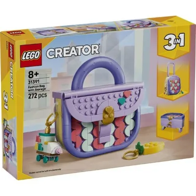 Lego Creator 3’ü 1 Arada Saklama Bölmeli Tasarım Çanta 31391
