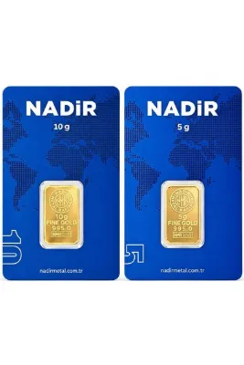 Tuğrul Kuyumculuk 15 Gram (10+5) Külçe Gram Altın 24 Ayar