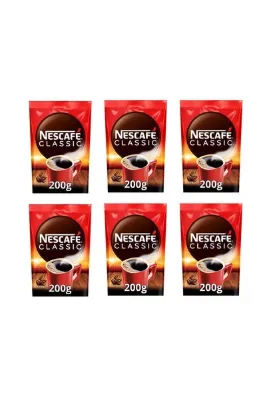 Nescafe Classıc Kahve Poşet 200 Gr X 6 Adet