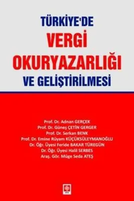 Türkiye'de Vergi Okuryazarlığı ve Geliştirilmesi