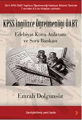 Cinius Yayınları KPSS İngilizce Öğretmenliği ÖABT Edebiyat Konu Anlatımı ve Soru Bankası