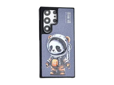 NEWFACE Samsung Galaxy S24 Ultra Uyumlu Fun Magsafe Kapak Telefon Kılıfı Mor