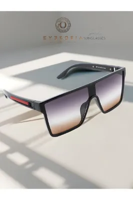 Eyesofia Lüx Unisex Siyah Degrade Güneş Gözlüğü