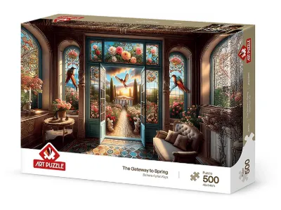 ART PUZZLE Bahara Açılan Kapı 500 Parça Puzzle
