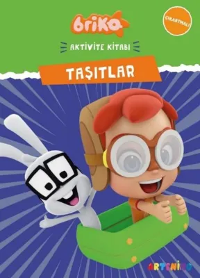 Briko Taşıtlar - Çıkartmalı Aktivite Kitabı