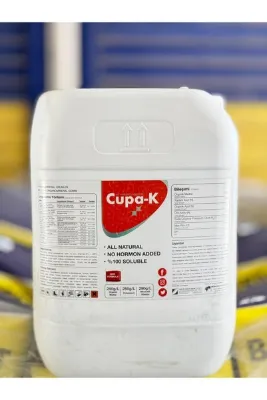 FERTİS KİMYA CUPA-K Sıvı Potasyum içerikli Organomineral Gübre 20 Litre