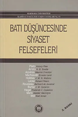Batı Düşüncesinde Siyaset Felsefeleri