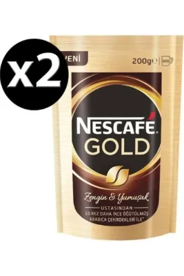 Nescafe Gold Yumuşak Içim 200 gr X 2 Adet