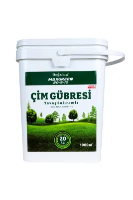 Doğatech Maxgreen Çim ve Bahçe Genel Bakım Gübresi 20kg