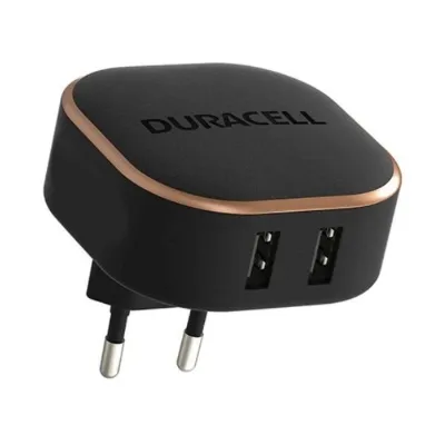 Duracell 24W 2 USB-A Seyahat Şarj Adaptörü