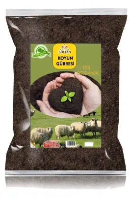 LS BOTANİK Yanmış Elenmiş Koyun Gübresi Organik Doğal Hayvan Gübresi 3,5 Litre