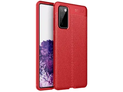 NEWFACE Samsung Galaxy S20 Fe Uyumlu Auto Focus Kapak Telefon Kılıfı Kırmızı