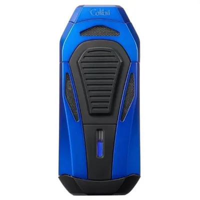 Colibri Boss 3 Torch Pürmüz Mavi - Siyah Puro Çakmağı