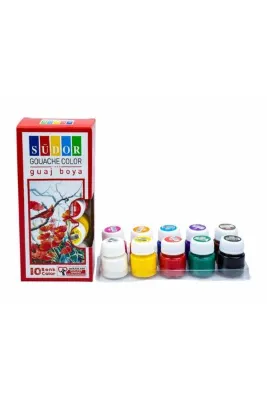 Südor Guaj Boya 10 Renk 15ml Sd522