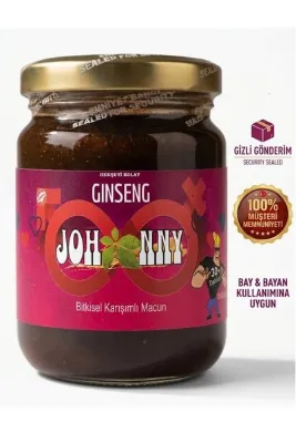 Herşeyi Kolay Ginsengli Macun 240gr Atom Bitkisel Macunu Atom Propolis Arı Sutu Polen Mesir Kuvvetli Macunu Johnny