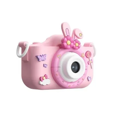 Bix Kids X2HD Çocuk Dijital Fotoğraf Makinesi Tavşan Desenli