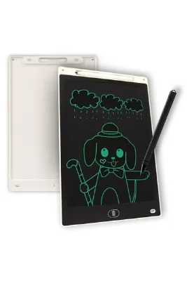 Pemendo 12" Büyük Boy Dijital Çocuk Yazı Tahtası, Çocuk Çizim Tablet, Lcd Ekran