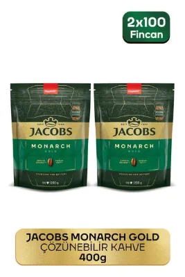 Jacobs Monarch Gold Granül Kahve 200 gram X 2 Adet