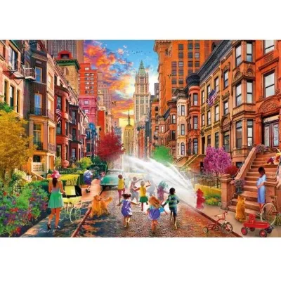Ks Games Puzzle 1000 Hot Summer Days NYC