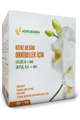 Orkideler için bitki besini(katı-2 gr x 24 adet)