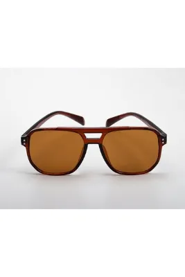 Toz Vintage Dark Kahverengi Unisex Vintage Retro Güneş Gözlüğü