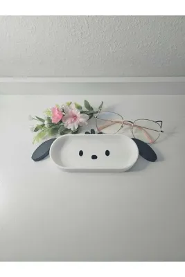 Pochacco Temalı 3D Baskı Gözlük Standı AMS Gerektirmeyen Sevimli Tutucu