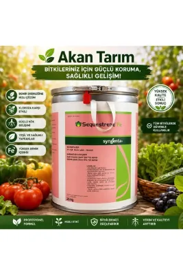 SYNGENTA Sequestrene Fe %6 EDDHA Şelatlı Demir Gübre 25 KG