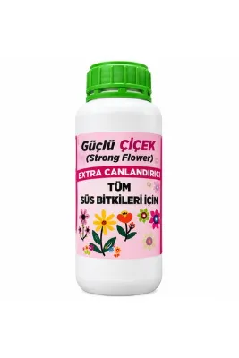 TT AGRO Güçlü Çiçek (STRONG LEAF) 500 ml Extra Canlandırıcı - Çiçek Coşturucu Sıvı Gübre