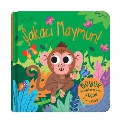 Şakacı Maymun - Parmak Kuklalı Kitap