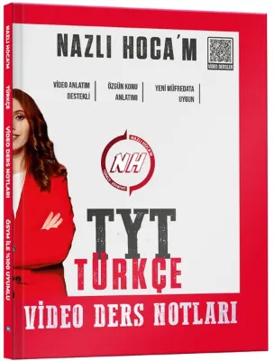 Nazlı Hocam TYT Türkçe Video Ders Kitabı