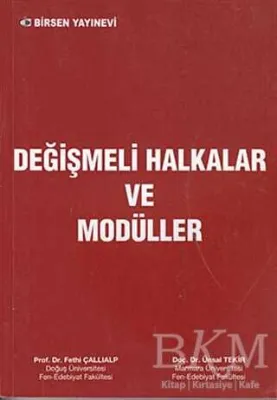 Değişmeli Halkalar ve Modüller