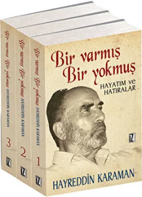 Bir Varmış Bir Yokmuş Hayatım ve Hatıralar 3 Kitap Takım