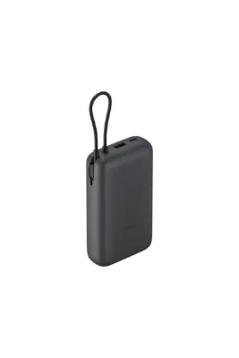 Xiaomi Powerbank 20000mAh (Entegre Kablo) Koyu Gri