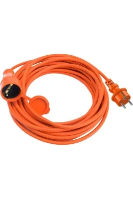 Bylion 20 Mt Uzatma Kablosu 3 x 1,5mm Ttr Fiş - Priz Erkek - Dişi Seyyar Ara Kablo IP44 BEC-20315-F - 940-3