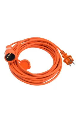 Bylion 20 Metre Uzatma Kablosu 3*1,5mm Ttr Fiş - Priz Erkek - Dişi Seyyar Ara Kablo IP44 BEC-20315-F