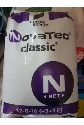 Compo Novatec Classic 12+8+16+3mg Akıllı Gübre. 25 Kg.