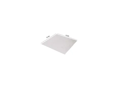 POPULER Bir Çok Markaya Uyumlu Mikrodalga Fırın Yansıtıcı Plaka 13x13 Cm