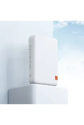Mcdodo MC-5100 10000mAh 20W MAGSAFE KABLOSUZ POWERBANK - BEYAZ