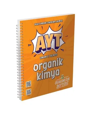 3034 AYT Organik Kimya Öğrencim Defteri