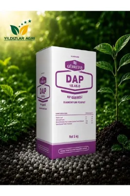 GÜBRETAŞ Bahçem 18.46.0 DAP Gübresi 5Kg (Kutulu)