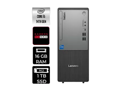 LENOVO ThinkCentre Neo 50T RX550 4GB 12UAS1CF00P362 PER4 Bellek Intel Core i5-14400 16 GB RAM 1 TB SSD FreeDOS Masaüstü Bilgisayar