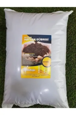 Ekodoğa Hayvan Gübresi Yanmış Elenmiş Büyükbaş Hayvan Gübresi 5 lt