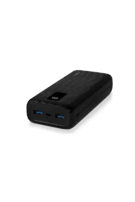 Ttec PowerSlim Trio LCD 20.000mAh PD 22,5W Dahili Kablolu Taşınabilir Şarj Aleti / Powerbank