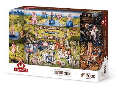 ART PUZZLE Dünyevi Zevkler Bahçesi, Hieronymus Bosch 2000 Parça Puzzle