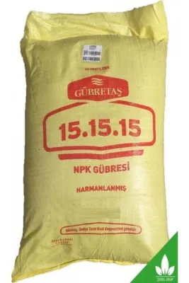 GÜBRETAŞ 15 15 15 Kompoze Gübre 25 Kg Tartılıp Başka Ambalajda Gönderilecektir