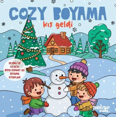 Cozy Boyama - Kış Geldi (Boya - Kopart - As Boyama Kitapları)