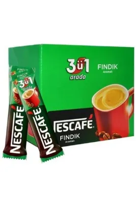 Nescafe 3'ü 1 Arada Fındıklı Kahve 48 X 17 gr