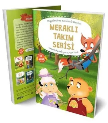 Meraklı Takım Serisi Seti - 10 Kitap Takım