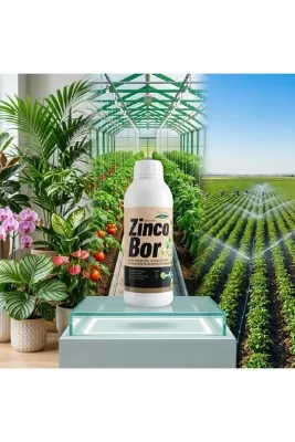 PLANTTECH Zinko Bor 1 Lt Çinko Bor Molibden İçerikli Sıvı Gübre Çiçeklenme Ve Meyve Tutumu Artırıcı Bitki Besini